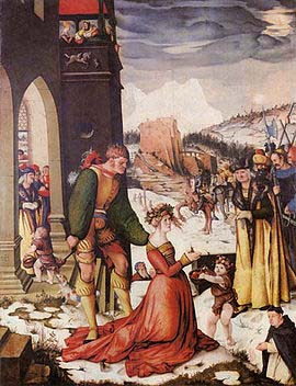 Beheading of St Dorothea by Baldung